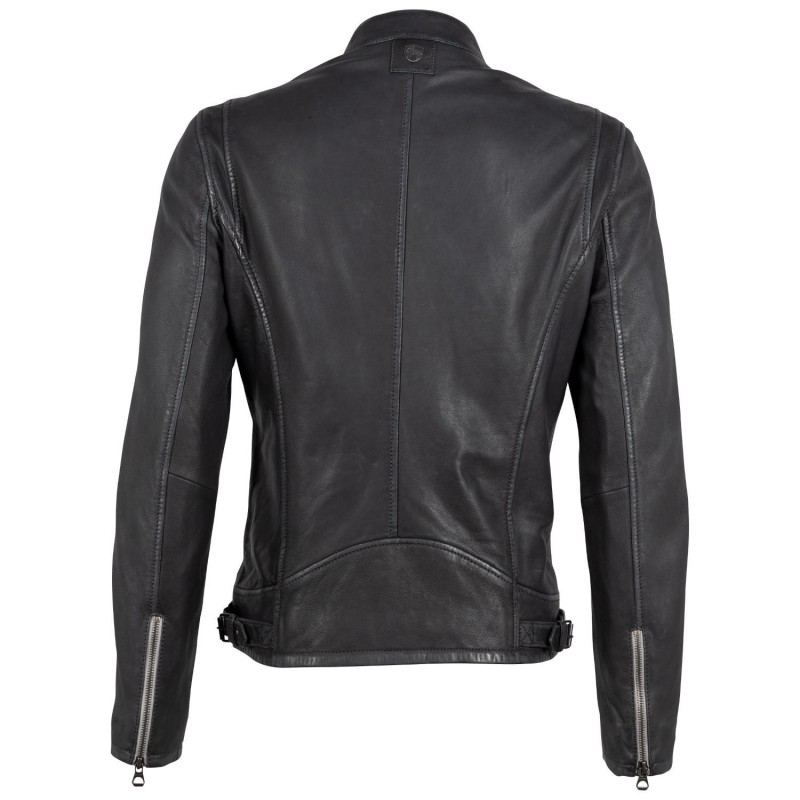 Geaca de Piele Barbati Gipsy Bleumarin GMBanyo – IMBRACAMINTE