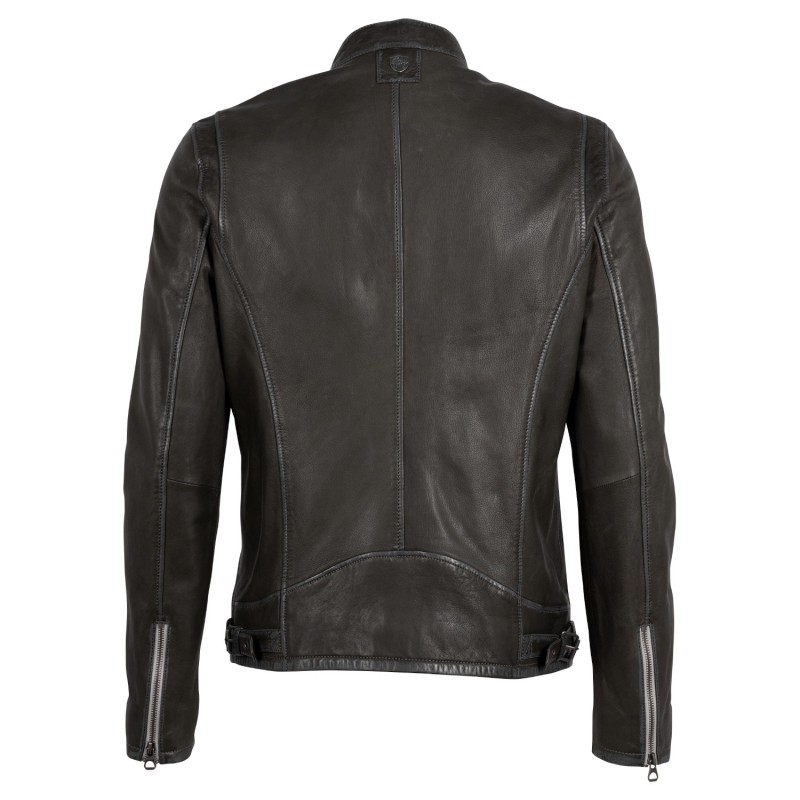 Geaca de Piele Barbati Gipsy Olive GMBanyo – Black Friday