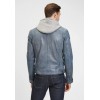 Geaca de Piele Barbati Gipsy Albastru Deschis GMBarlo LONTV geci de piele - readytowear.ro