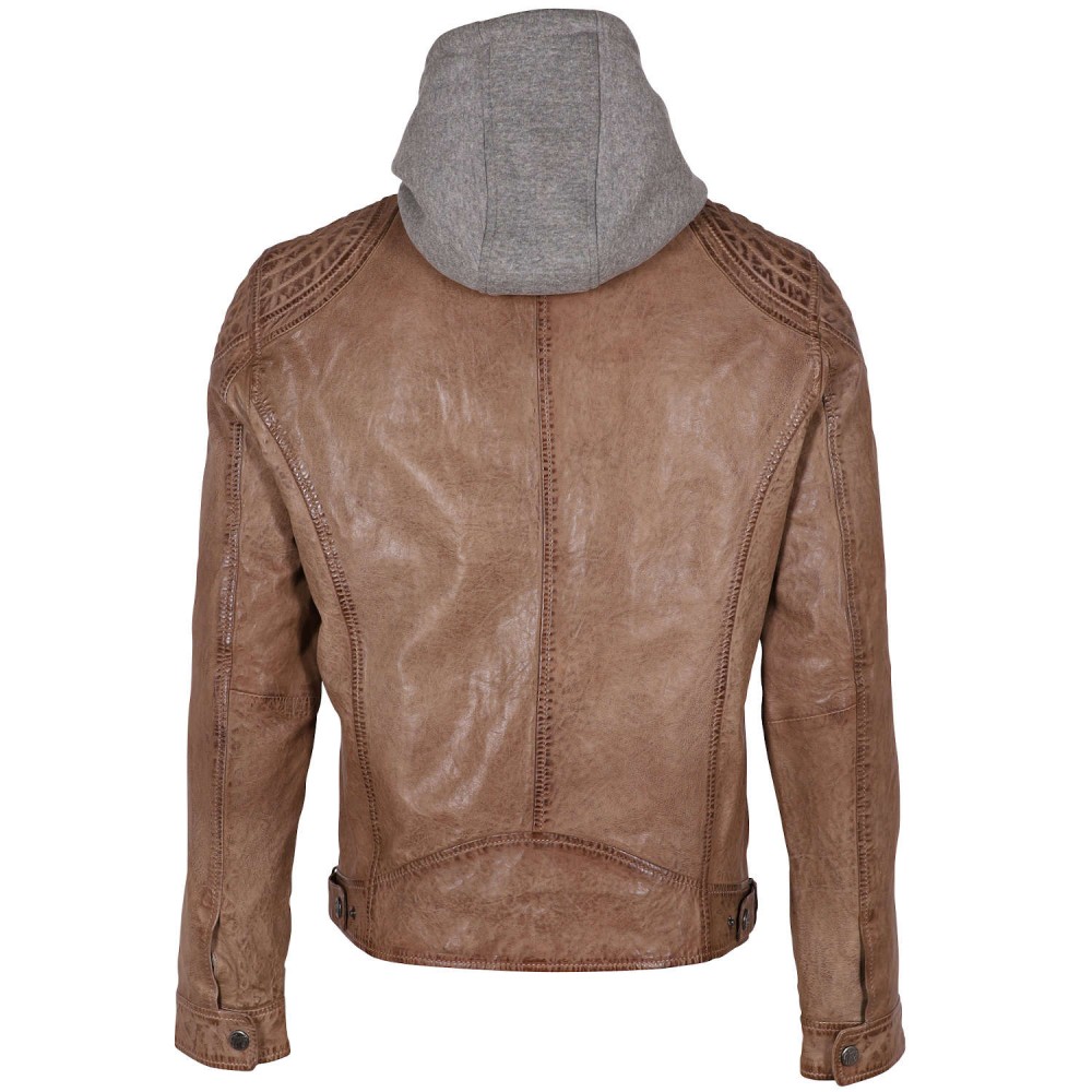 Geaca de Piele Barbati Gipsy Maro Deschis GMBarlo LONTV Geaca de Piele Barbati Gipsy Maro Deschis GMBarlo LONTV - readytowear.ro