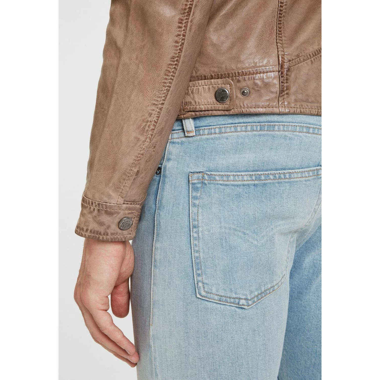 Geaca de Piele Barbati Gipsy Maro Deschis GMBarlo LONTV – IMBRACAMINTE Geaca de Piele Barbati Gipsy Maro Deschis GMBarlo LONTV – IMBRACAMINTE