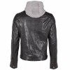 Geaca de Piele Barbati Gipsy Neagra GMBarlo - readytowear.ro