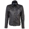 Geaca de Piele Barbati Gipsy Negru Antic GMBarthol LAROV W Geaca de Piele Barbati Gipsy Negru Antic GMBarthol LAROV W - readytowear.ro
