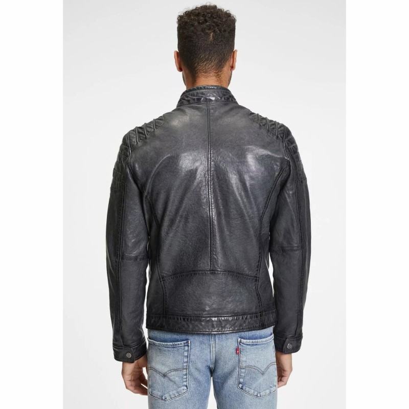 Geaca de Piele Barbati Gipsy Antracit GMBatar – IMBRACAMINTE Geaca de Piele Barbati Gipsy Antracit GMBatar – IMBRACAMINTE