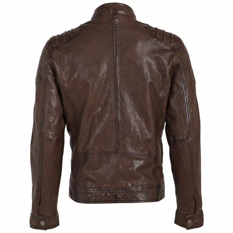 Geaca de Piele Barbati Gipsy Maro GMBatar – Black Friday