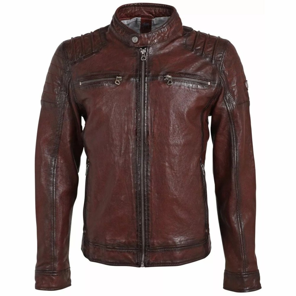 Geaca de Piele Barbati Gipsy Visinie GMBatar LVV - readytowear