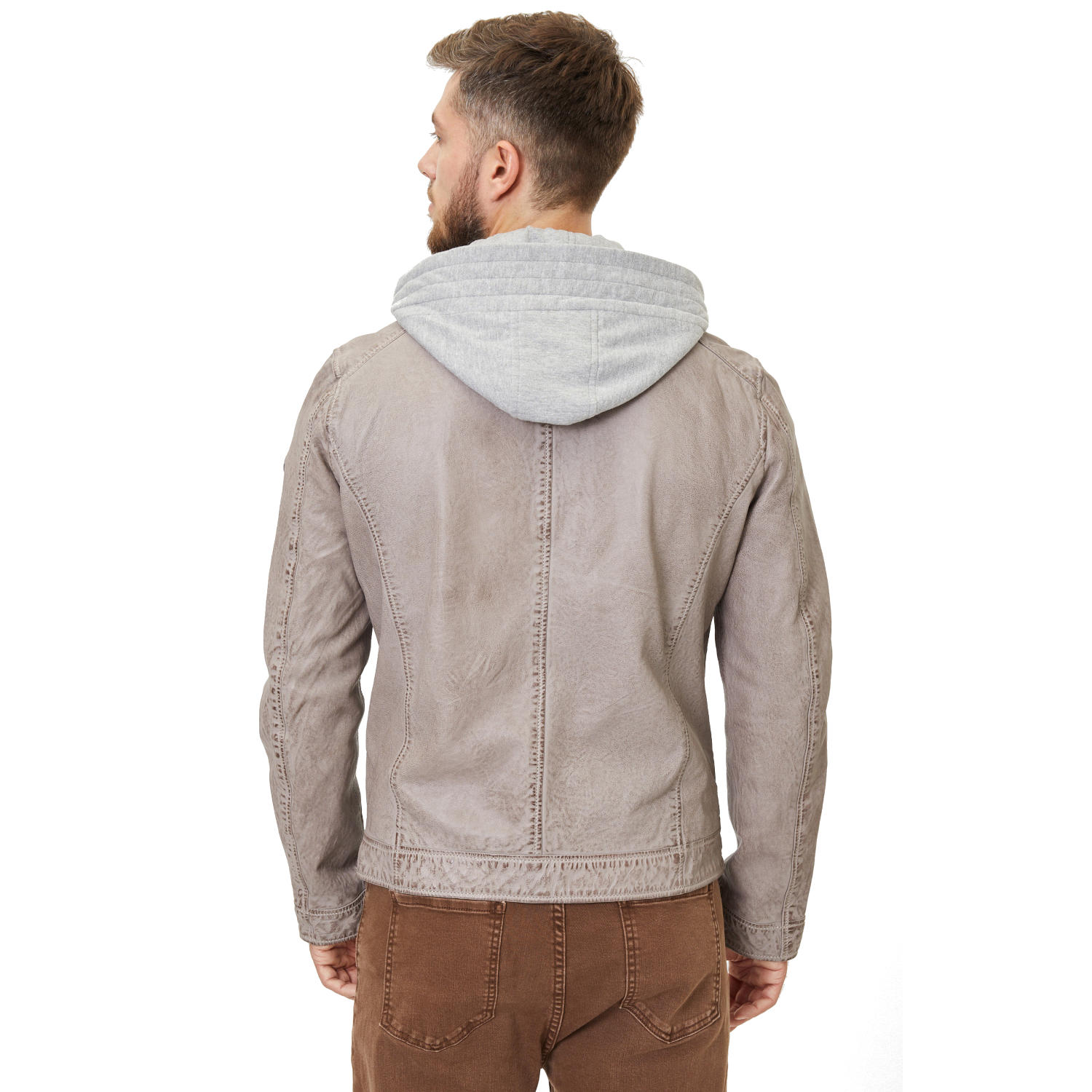 Geaca de Piele Barbati Gipsy Gri GMBaxder – Black Friday Geaca de Piele Barbati Gipsy Gri GMBaxder – Black Friday