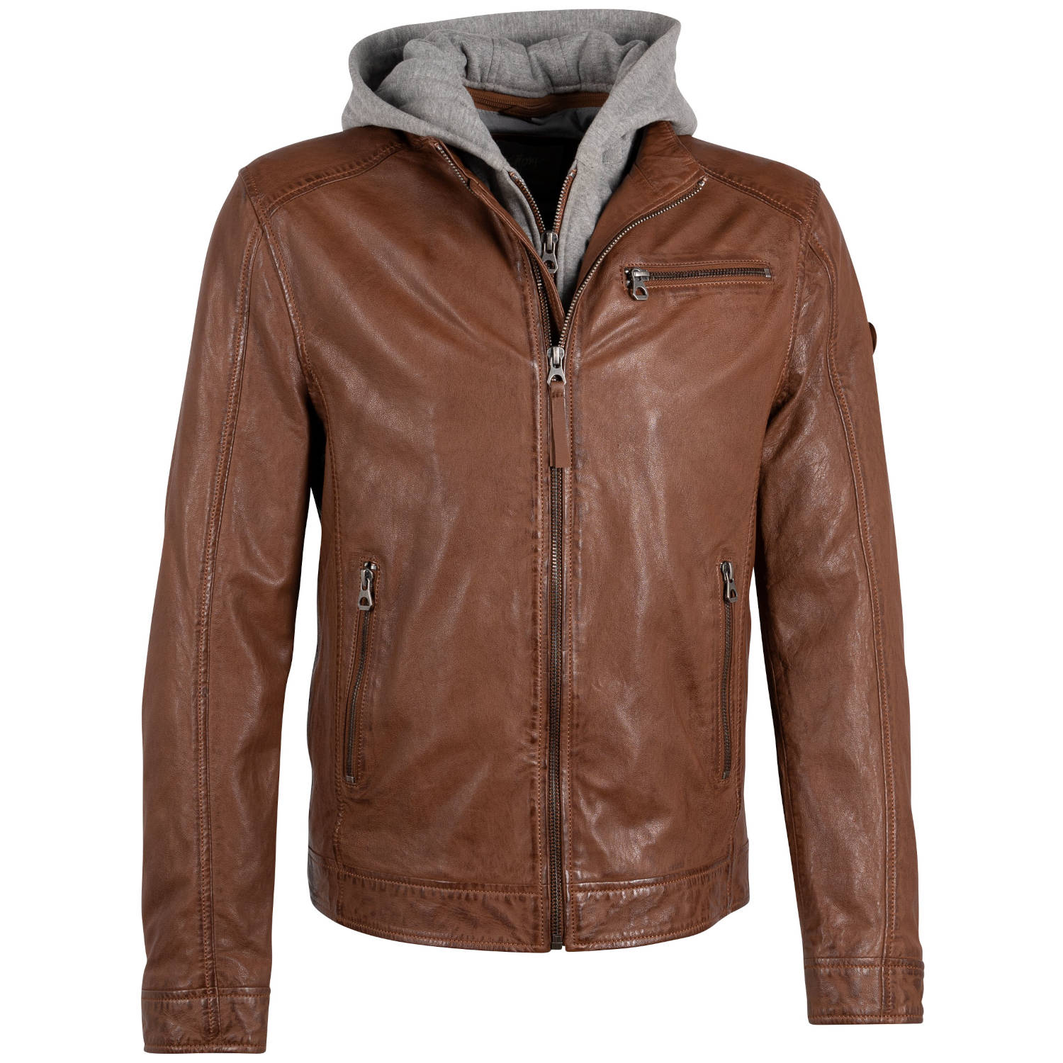 Geaca de Piele Barbati Gipsy Whiskey GMBaxder – Geci de Piele