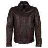 Geaca de Piele Barbati Gipsy Castanie GMBerink – IMBRACAMINTE