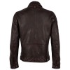 Geaca de Piele Barbati Gipsy Castanie GMBerink – IMBRACAMINTE