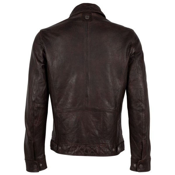 Geaca de Piele Barbati Gipsy Castanie GMBerink – Black Friday — fotografia 2