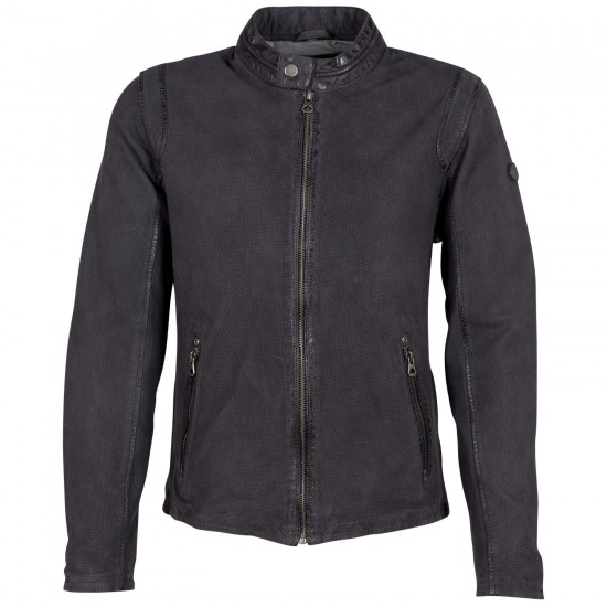 Geaca de Piele Barbati Gipsy Albastru Inchis GMBlake Geaca de Piele Barbati Gipsy Albastru Inchis GMBlake