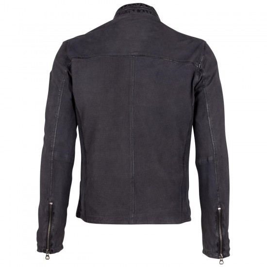 Geaca de Piele Barbati Gipsy Albastru Inchis GMBlake Geaca de Piele Barbati Gipsy Albastru Inchis GMBlake