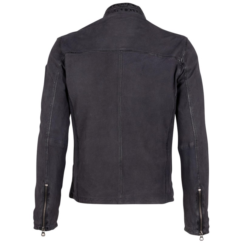 Geaca de Piele Barbati Gipsy Albastru Inchis GMBlake – Geci de Piele Geaca de Piele Barbati Gipsy Albastru Inchis GMBlake – Geci de Piele