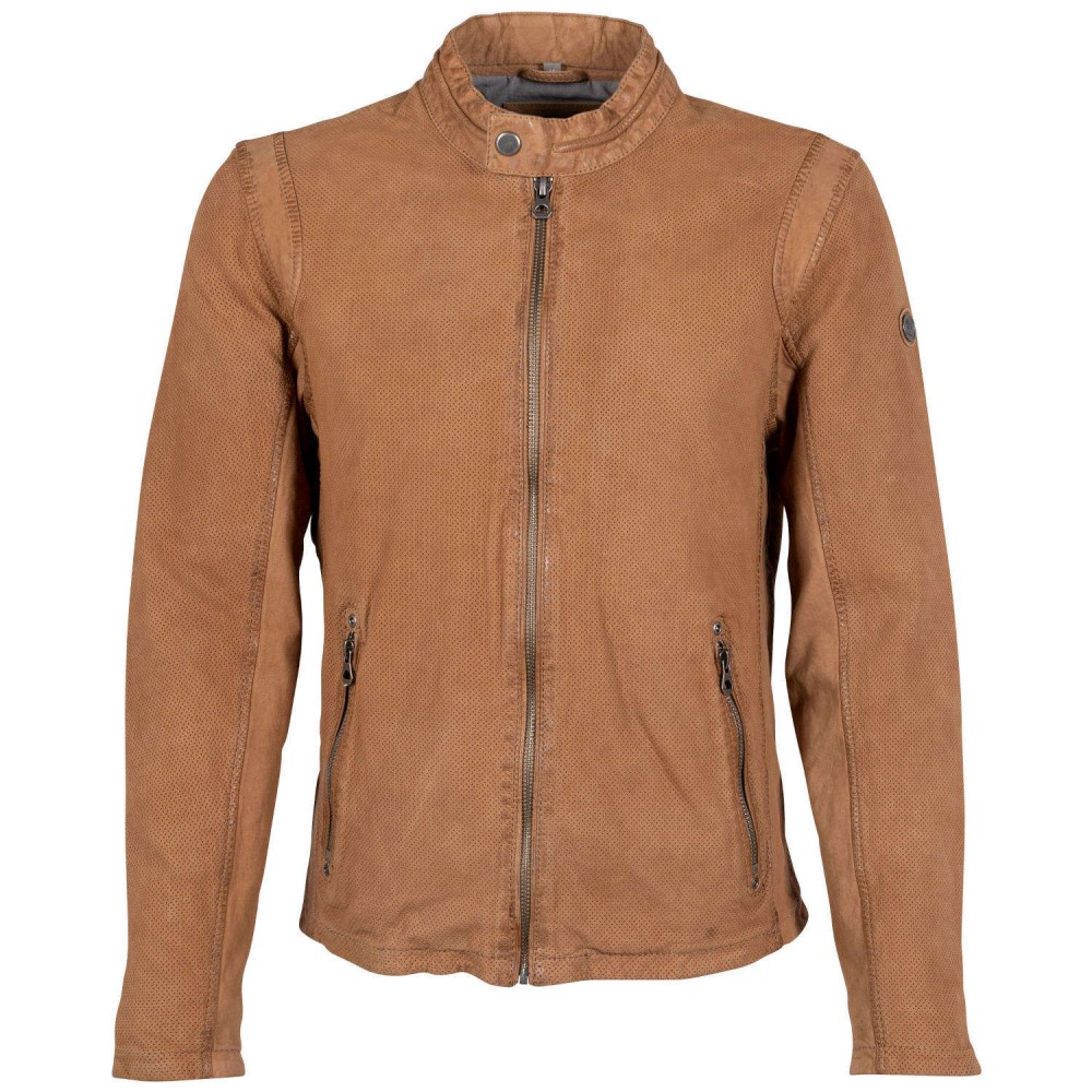 Geaca de Piele Barbati Gipsy Camel GMBlake - readytowear.ro