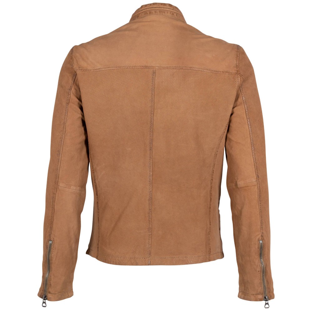 Geaca de Piele Barbati Gipsy Camel GMBlake Geaca de Piele Barbati Gipsy Camel GMBlake - readytowear.ro