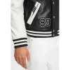 Geaca de Piele Barbati Gipsy Negru/Alb GMBluno – Black Friday Geaca de Piele Barbati Gipsy Negru/Alb GMBluno – Black Friday