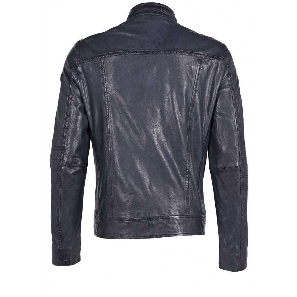 Geaca de Piele Barbati Gipsy Bleumarin GMBosko LONTV Geaca de Piele Barbati Gipsy Bleumarin GMBosko LONTV - readytowear.ro