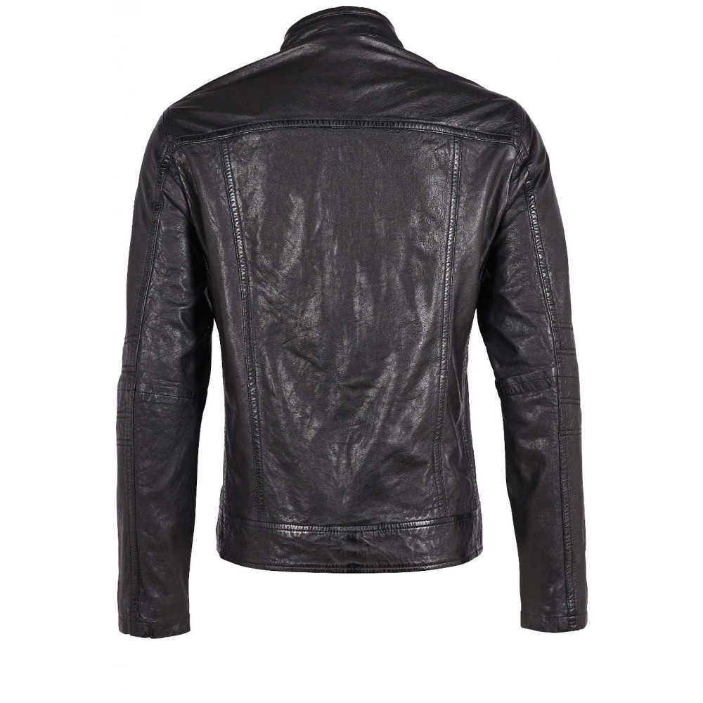 Geaca de Piele Barbati Gipsy Neagra GMBosko Geaca de Piele Barbati Gipsy Neagra GMBosko - readytowear.ro