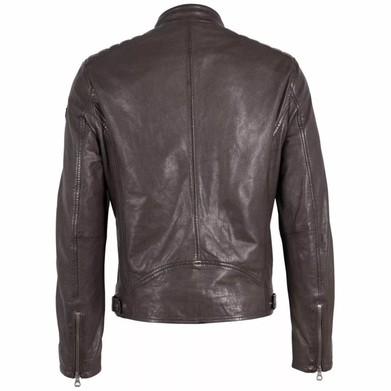 Geaca de Piele Barbati Gipsy Maro Inchis GMBrody – IMBRACAMINTE