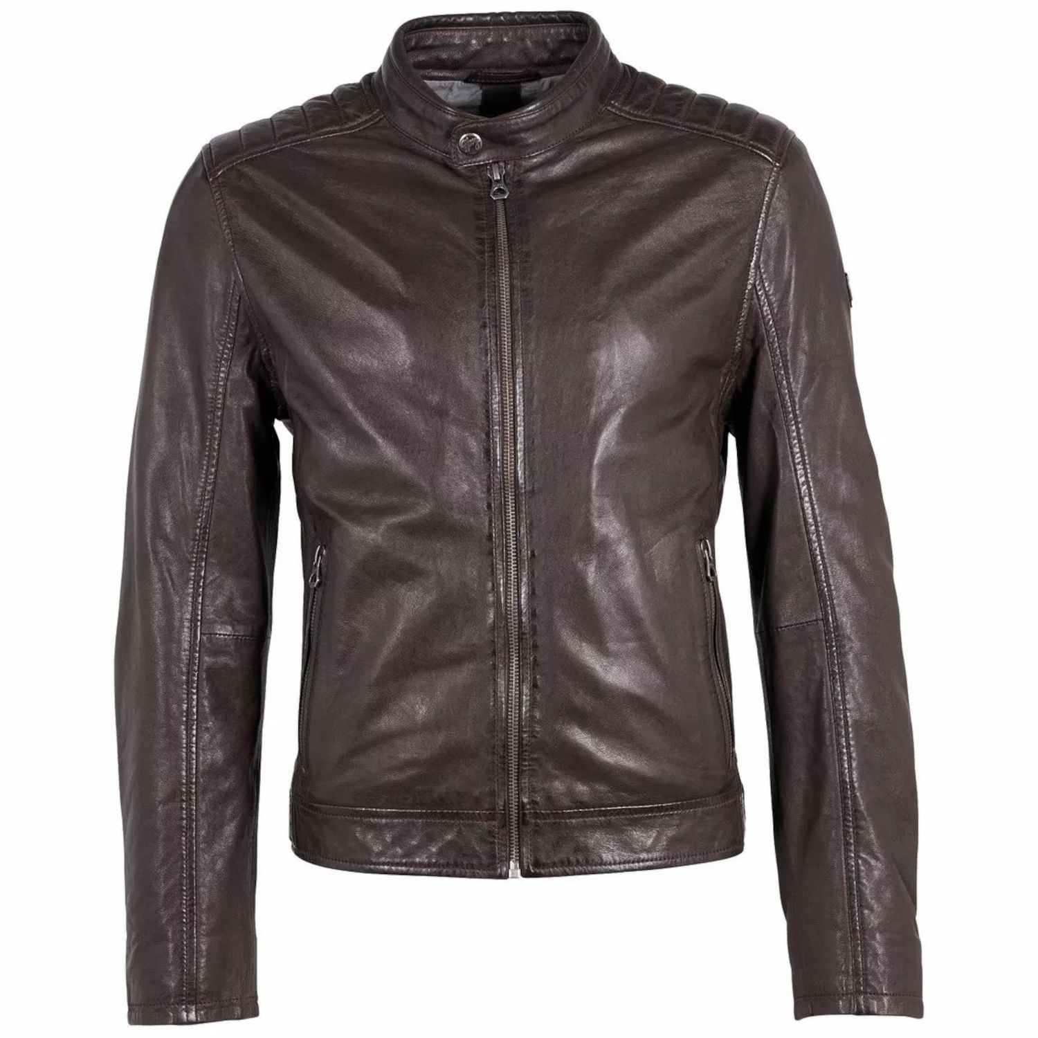 Geaca de Piele Barbati Gipsy Maro Inchis GMBrody – IMBRACAMINTE