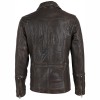 Geaca de Piele Barbati Gipsy Negru Antic GMBusbey LAMOV W – IMBRACAMINTE