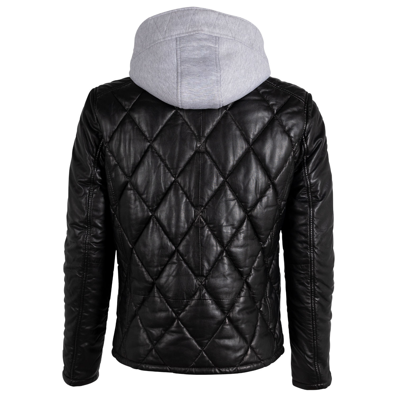 Geaca de Iarna din Piele Barbati Gipsy Neagra GMCabon – IMBRACAMINTE