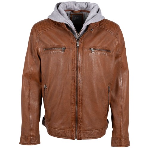 Geaca de Piele Barbati Gipsy Whiskey GMCain