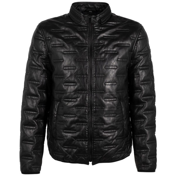 Geaca de Piele Barbati Gipsy Neagra GMCalep
