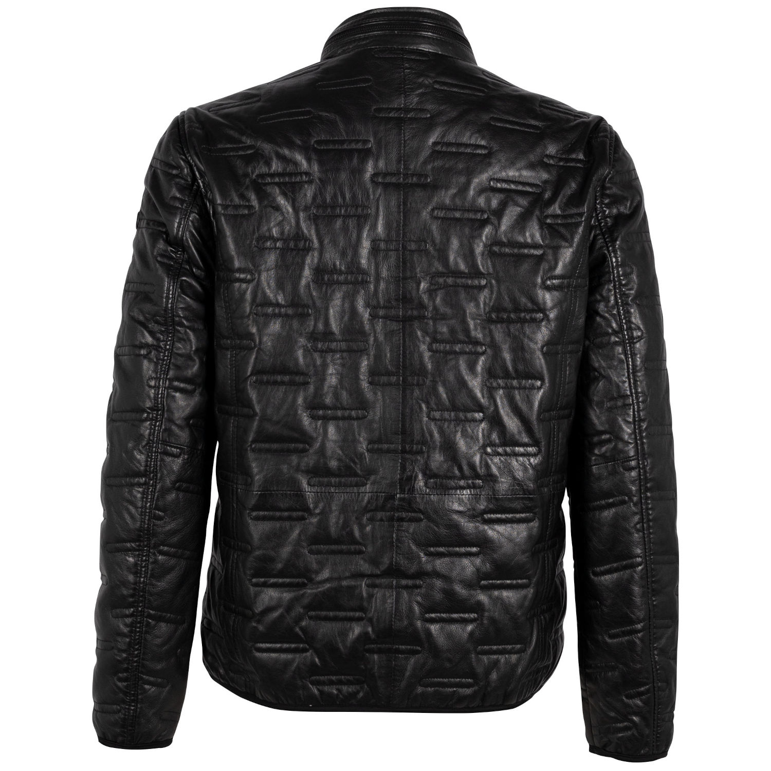 Geaca de Piele Barbati Gipsy Neagra GMCalep – Black Friday