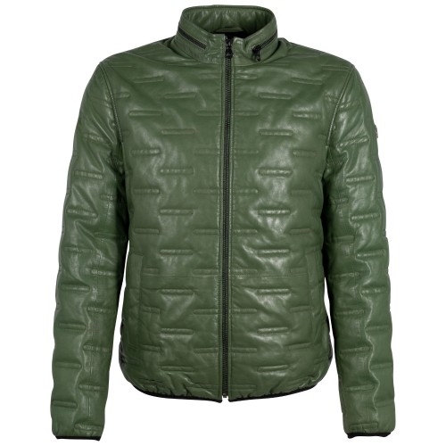 Geaca de Piele Barbati Gipsy Verde GMCalep