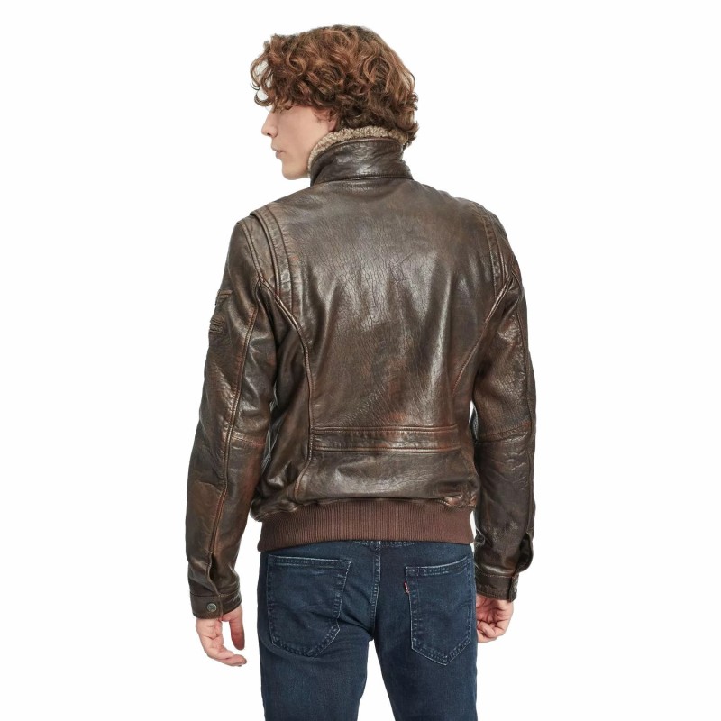 Geaca de Piele Barbati Gipsy Maro Antic GMCanjon LAMAV W – IMBRACAMINTE Geaca de Piele Barbati Gipsy Maro Antic GMCanjon LAMAV W – IMBRACAMINTE