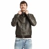 Geaca de Piele Barbati Gipsy Negru Antic GMCanjon LAMAV W Geaca de Piele Barbati Gipsy Negru Antic GMCanjon LAMAV W - readytowear.ro