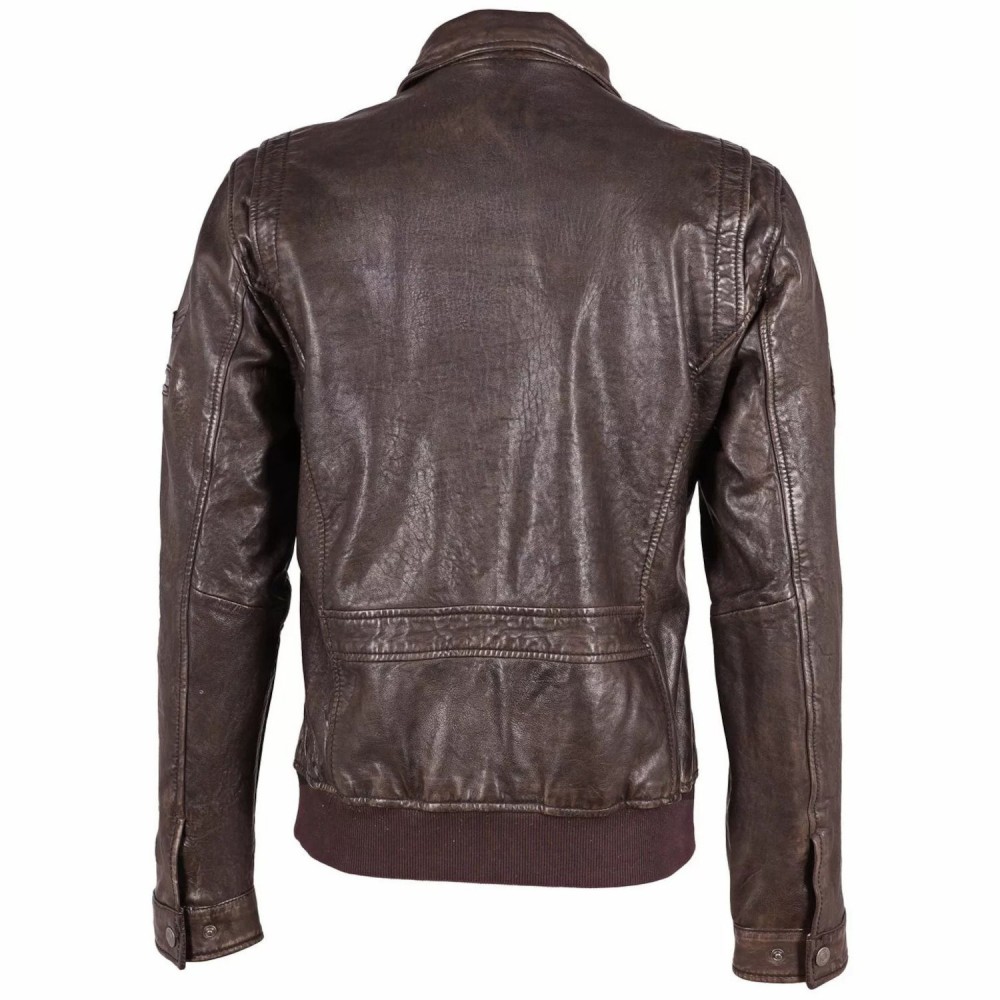 Geaca de Piele Barbati Gipsy Maro Antic GMCanjon S22 LAMAV Geaca de Piele Barbati Gipsy Maro Antic GMCanjon S22 LAMAV - readytowear.ro
