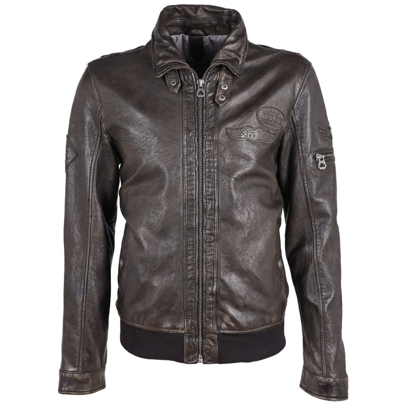 Geaca de Piele Barbati Gipsy Neagra GMCanjon – IMBRACAMINTE Geaca de Piele Barbati Gipsy Neagra GMCanjon – IMBRACAMINTE