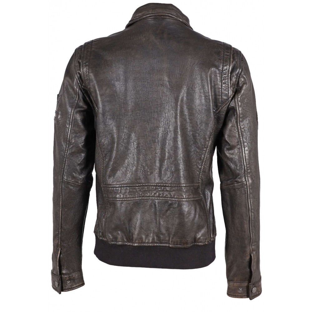 Geaca de Piele Barbati Gipsy Neagra GMCanjon Geaca de Piele Barbati Gipsy Neagra GMCanjon - readytowear.ro