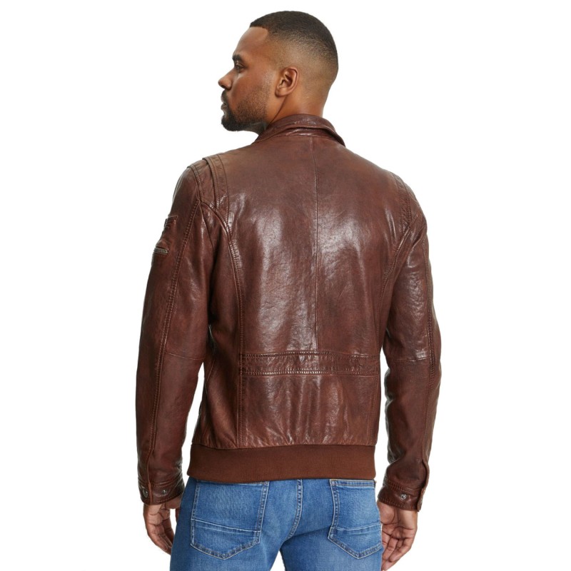 Geaca de Piele Barbati Gipsy Coniac GMCanjon – IMBRACAMINTE Geaca de Piele Barbati Gipsy Coniac GMCanjon – IMBRACAMINTE