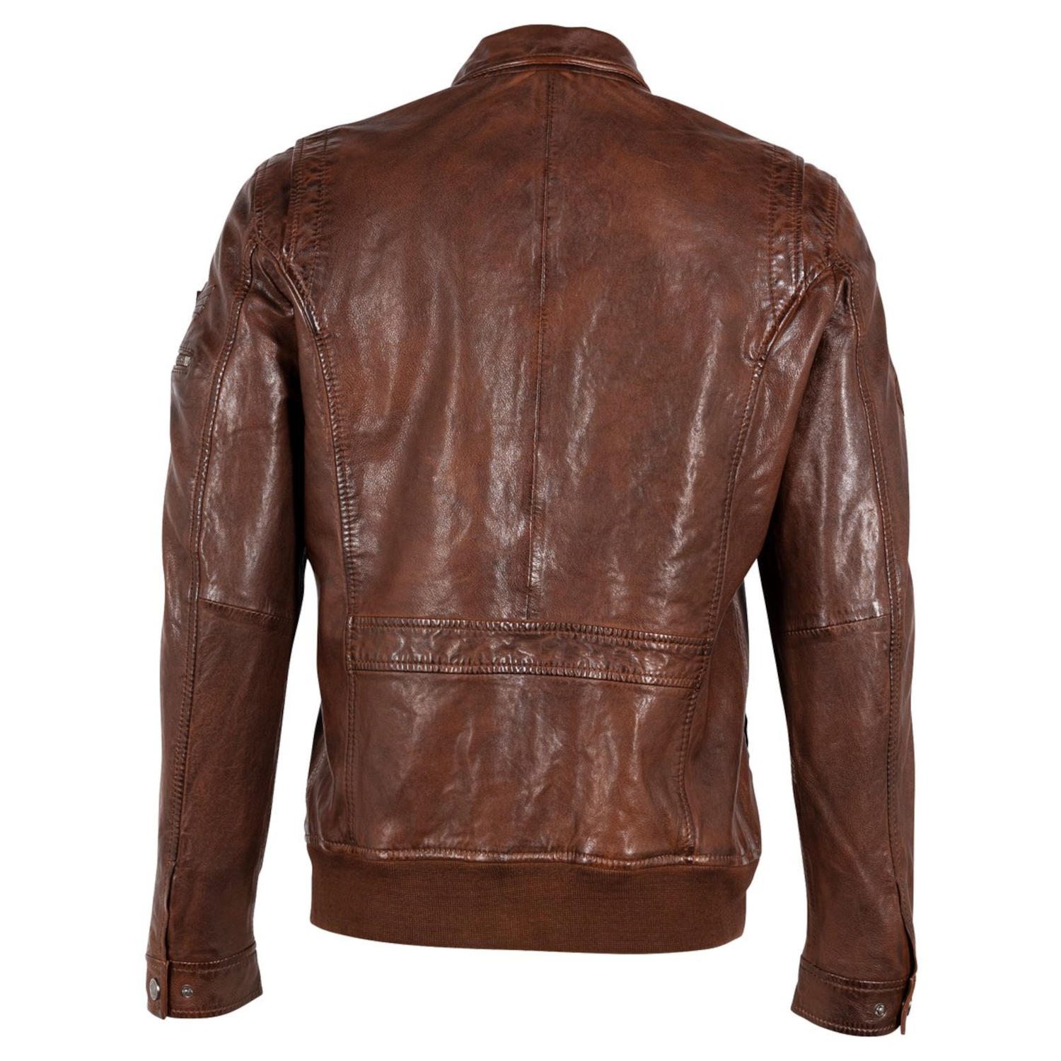 Geaca de Piele Barbati Gipsy Coniac GMCanjon – IMBRACAMINTE