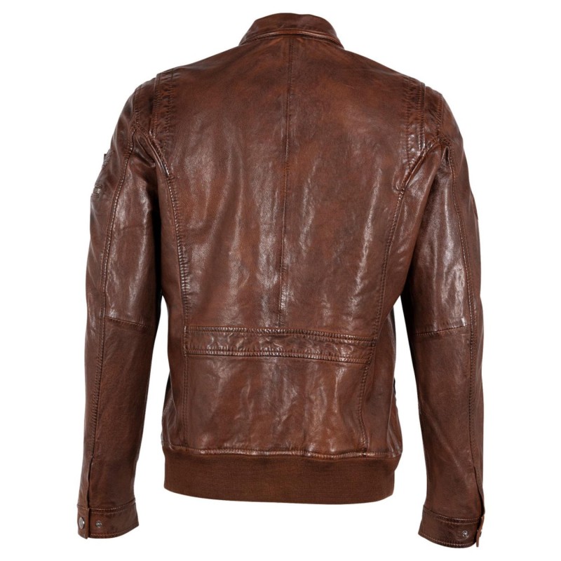 Geaca de Piele Barbati Gipsy Coniac GMCanjon – IMBRACAMINTE Geaca de Piele Barbati Gipsy Coniac GMCanjon – IMBRACAMINTE