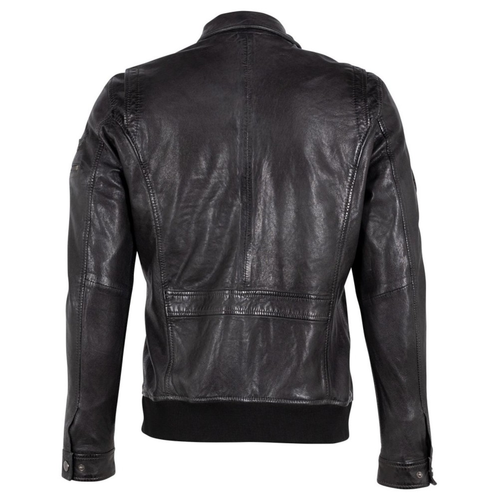 Geaca de Piele Barbati Gipsy Negru Antic GMCanjon Geaca de Piele Barbati Gipsy Negru Antic GMCanjon - readytowear.ro