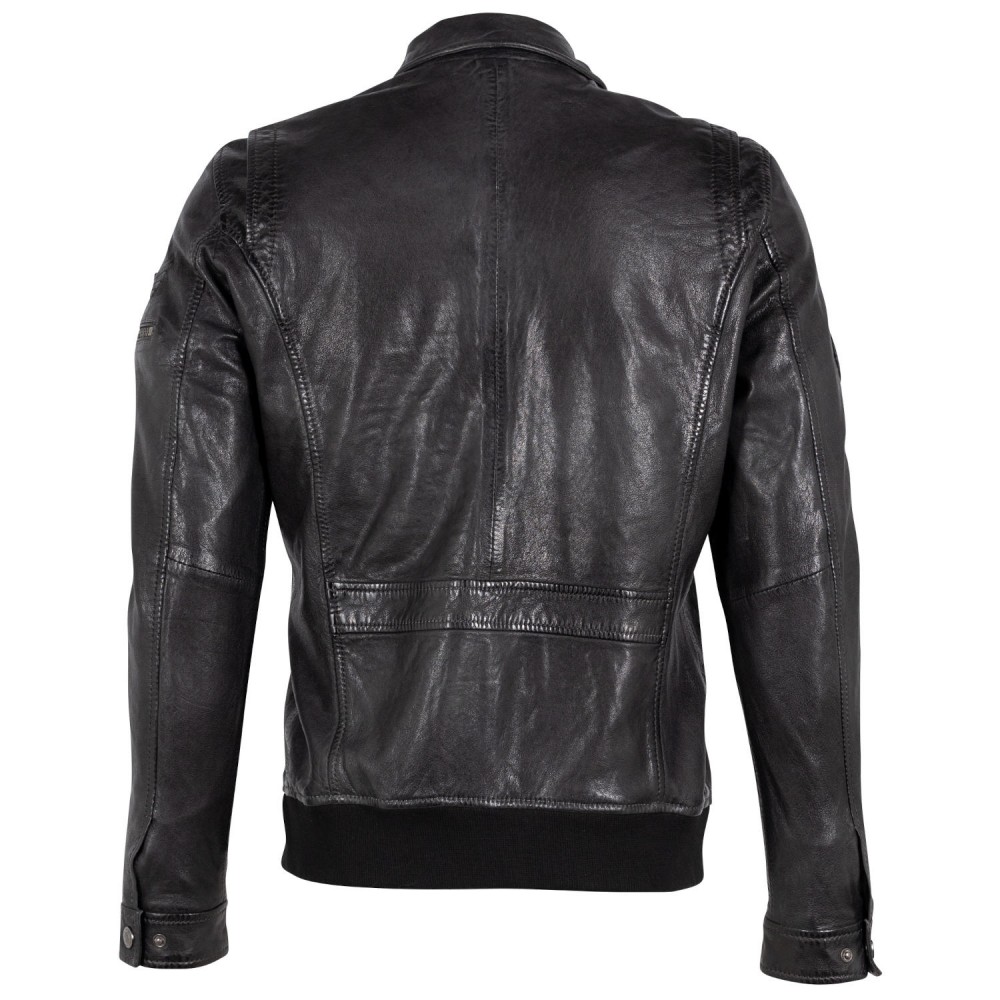 Geaca de Piele Barbati Gipsy Negru Antracit GMCanjon S23 LGAWV Geaca de Piele Barbati Gipsy Negru Antracit GMCanjon S23 LGAWV - readytowear.ro