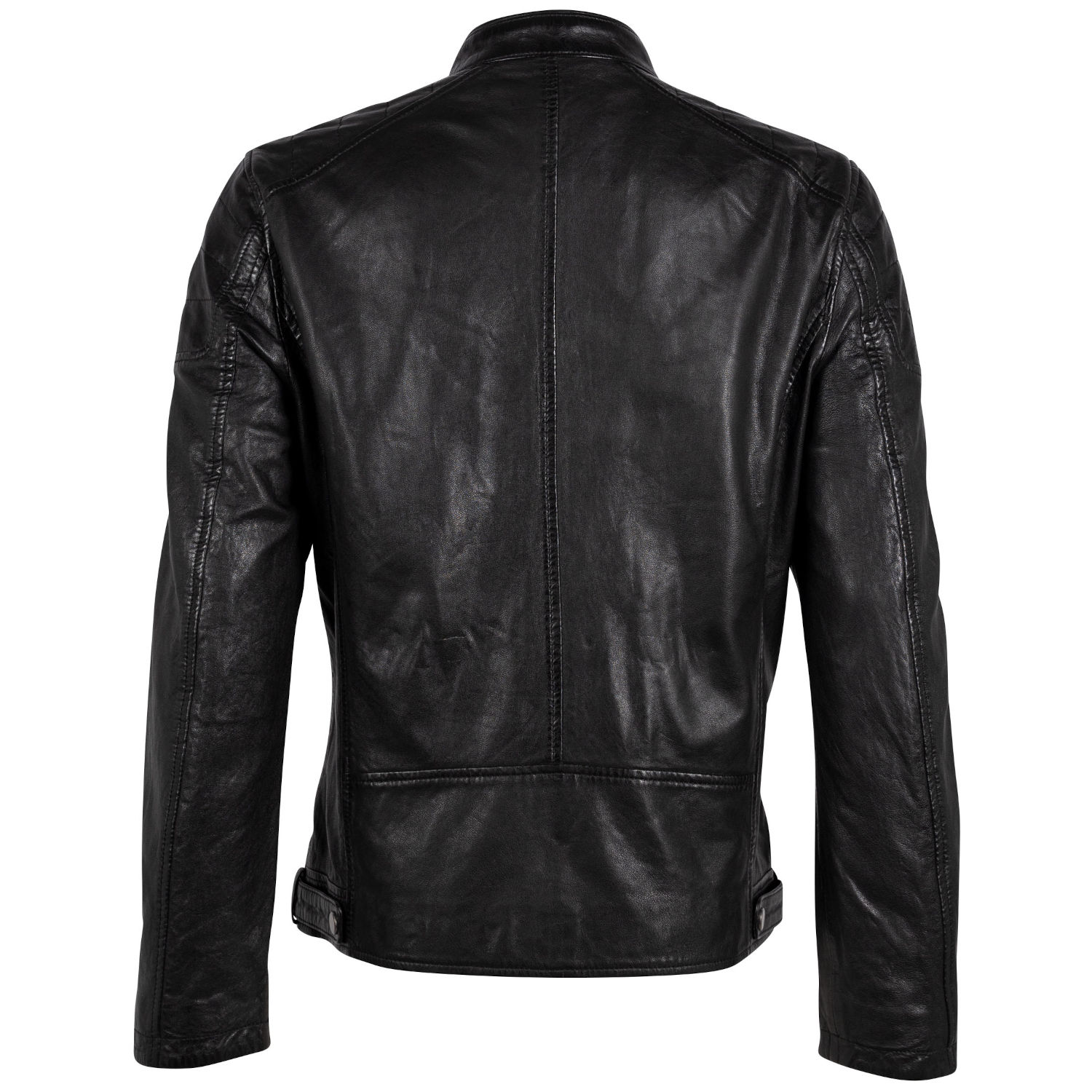 Geaca de Piele Barbati Gipsy Neagra GMChardy – Geci de Piele