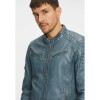 Geaca de Piele Barbati Gipsy Albastra GMChenno Geaca de Piele Barbati Gipsy Albastra GMChenno - readytowear.ro