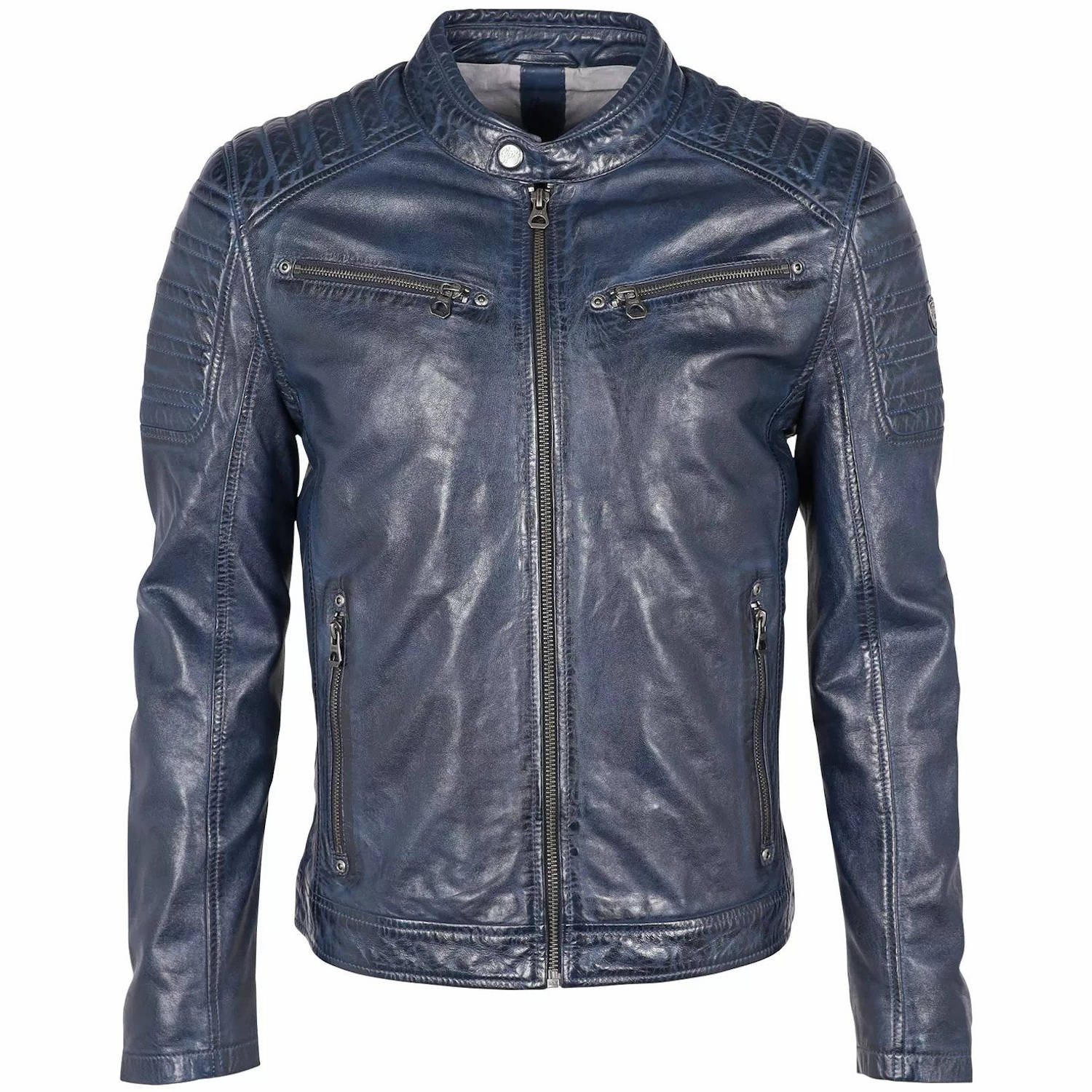 Geaca de Piele Barbati Gipsy Bleumarin GMChesto LAORV – IMBRACAMINTE Geaca de Piele Barbati Gipsy Bleumarin GMChesto LAORV – IMBRACAMINTE