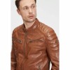 Geaca de Piele Barbati Gipsy Coniac GMChesto LAORV Geaca de Piele Barbati Gipsy Coniac GMChesto LAORV - readytowear.ro