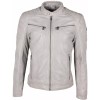 Geaca de Piele Barbati Gipsy Gri Argintiu GMChesto LAORV geci de piele - readytowear.ro