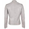 Geaca de Piele Barbati Gipsy Gri Argintiu GMChesto LAORV geci de piele - readytowear.ro