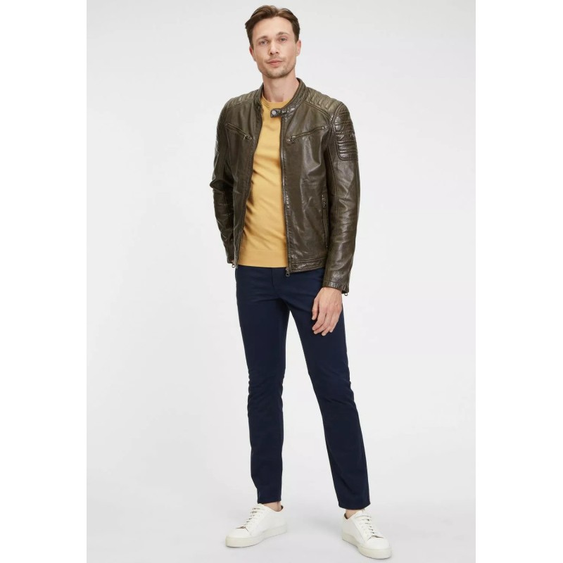 Geaca de Piele Barbati Gipsy Olive Inchis GMChesto – IMBRACAMINTE Geaca de Piele Barbati Gipsy Olive Inchis GMChesto – IMBRACAMINTE