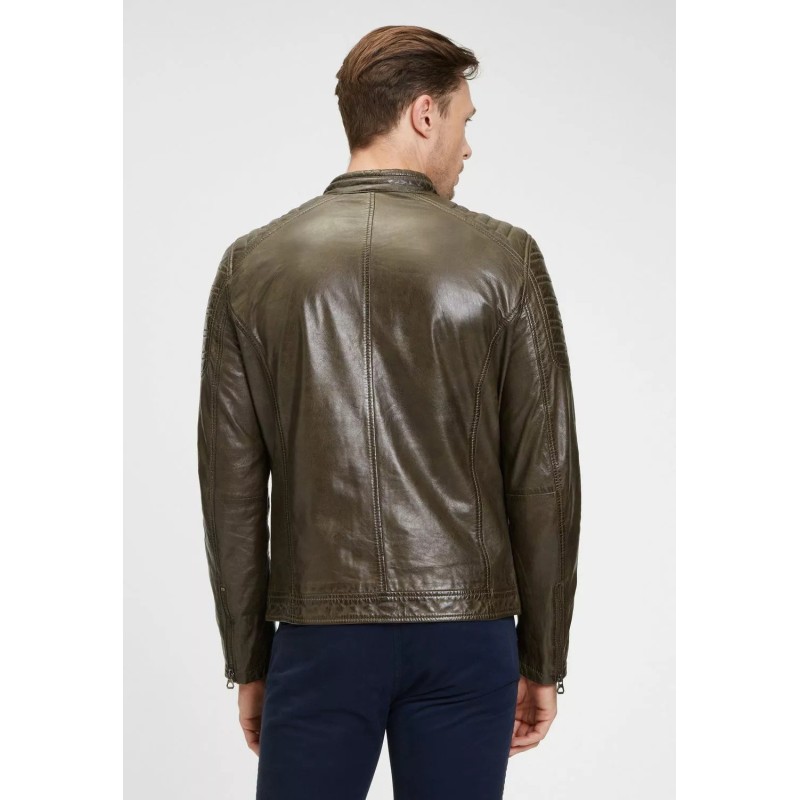 Geaca de Piele Barbati Gipsy Olive Inchis GMChesto – IMBRACAMINTE Geaca de Piele Barbati Gipsy Olive Inchis GMChesto – IMBRACAMINTE