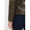 Geaca de Piele Barbati Gipsy Olive Inchis GMChesto Geaca de Piele Barbati Gipsy Olive Inchis GMChesto - readytowear.ro